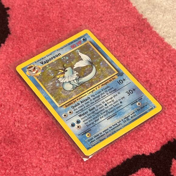 Vaporeon #12 – Pokémon Jungle – As Pictured - Picture 2 of 6